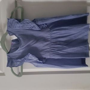 Girl's Crewcuts Ruffled Covered sleeveless pullover top sz 10